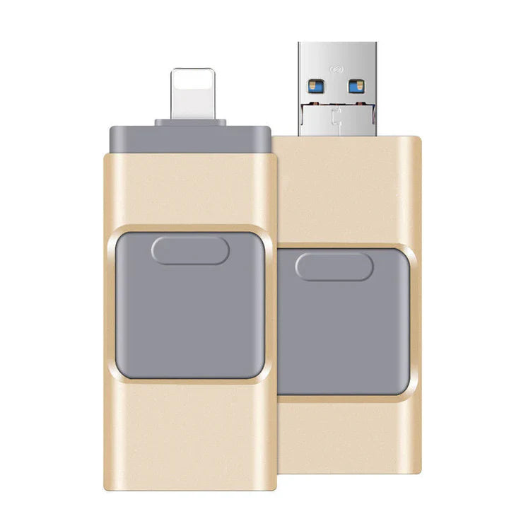 MemoKey™ | 4 i 1 USB-hukommelse - lynhurtig billedoverførsel